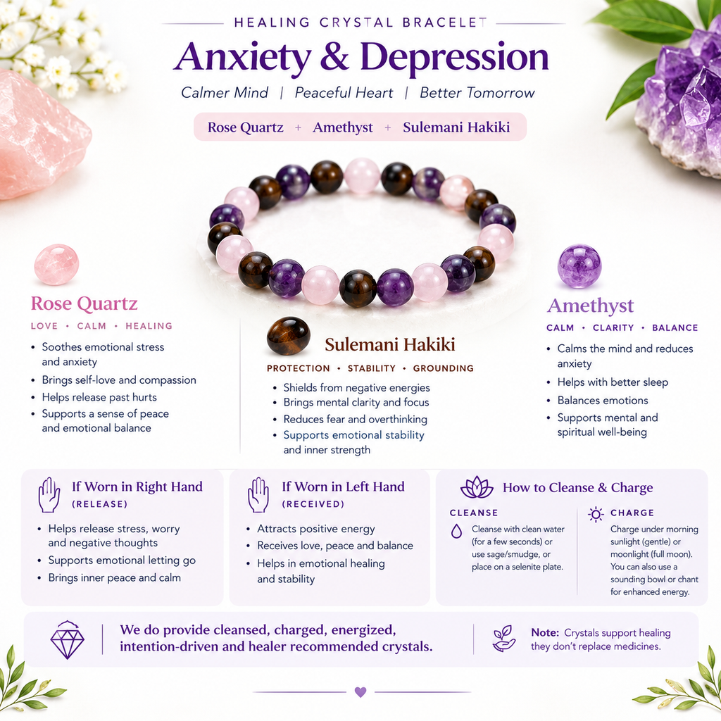 Anxiety and Depression Bracelet