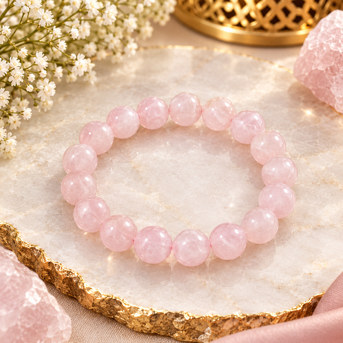 Rose Quartz Bracelet