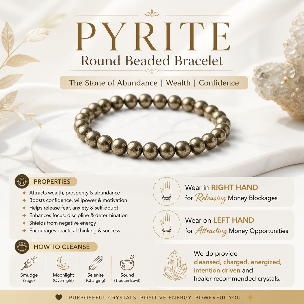 Pyrite - Stone of wealth