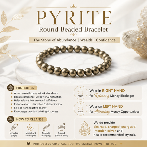 Pyrite - Stone of wealth