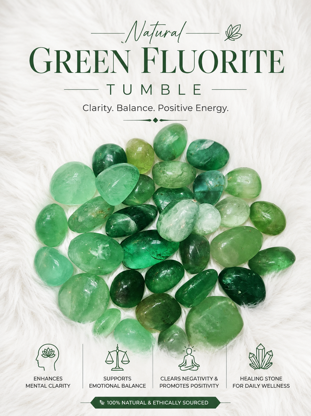 Fluorite Tumble Stones