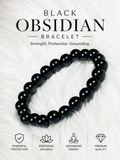 Black Obsidian Bracelet