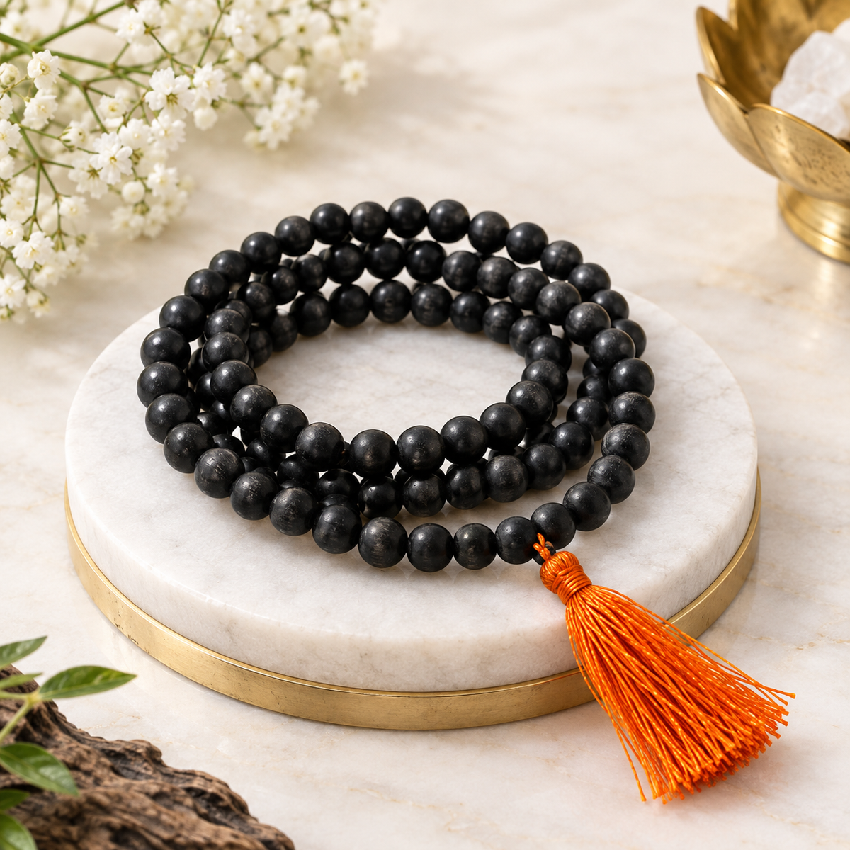 Karungali Jaap Mala 8mm