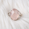 Rose Quartz Ring