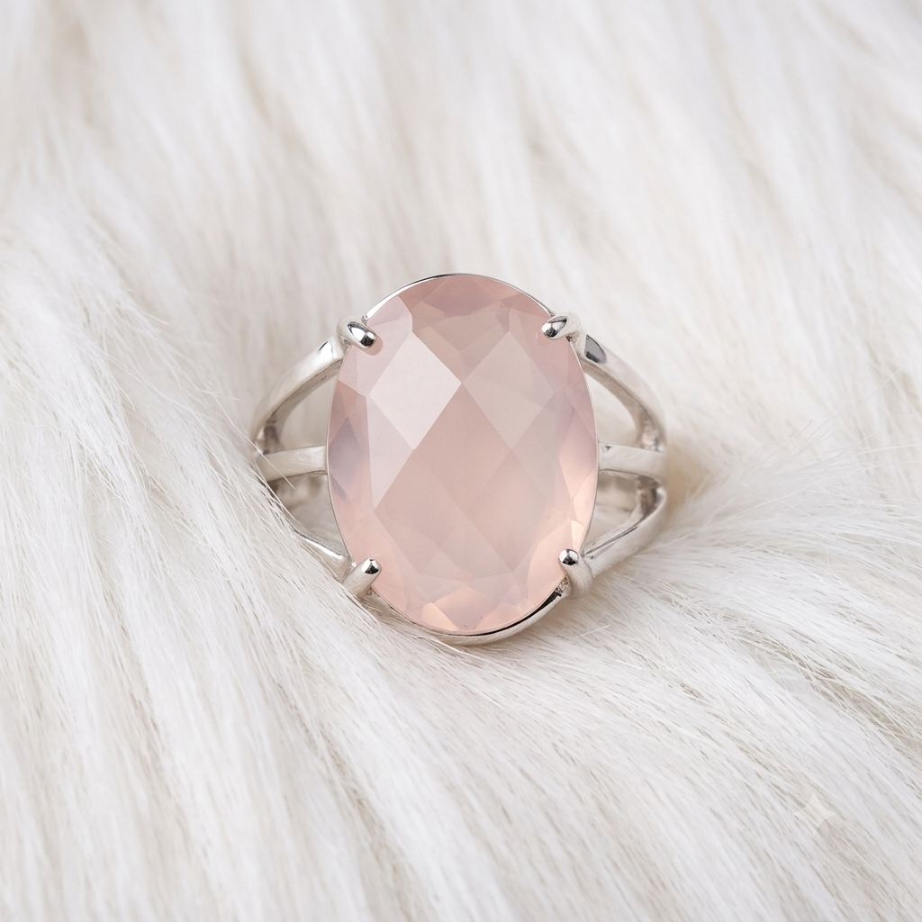 Rose Quartz Ring