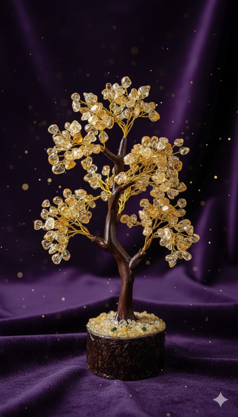 Citrine Crystal Tree