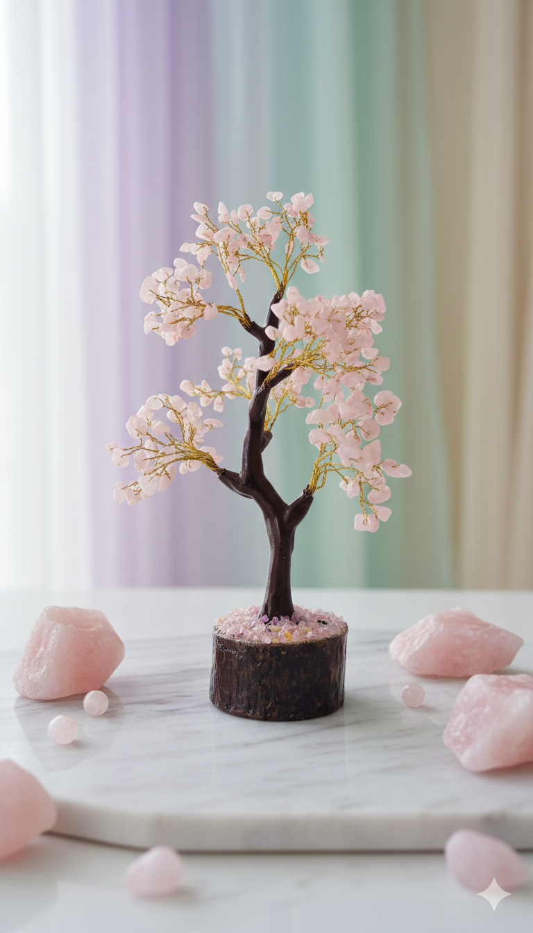 Rose Quartz Tree