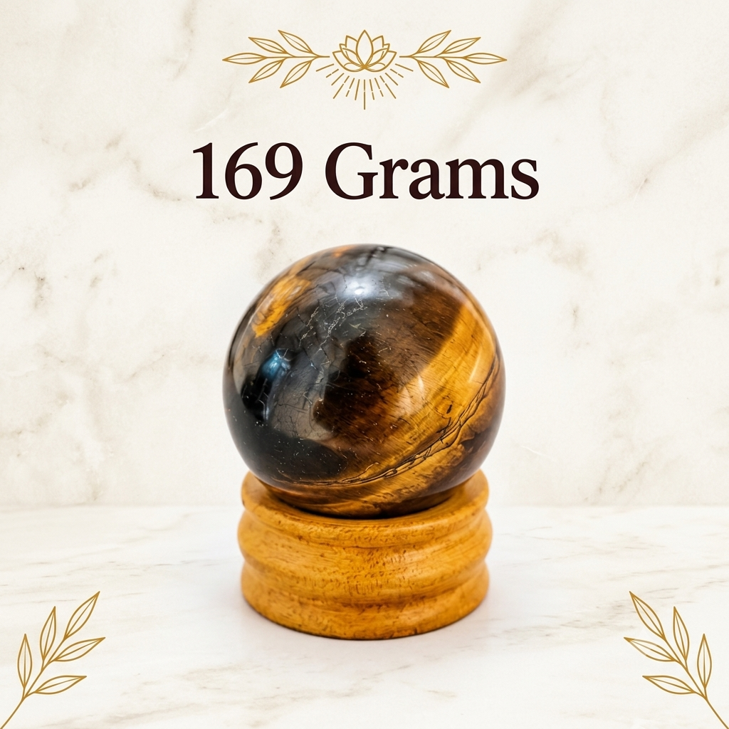 Tiger Eye Sphere