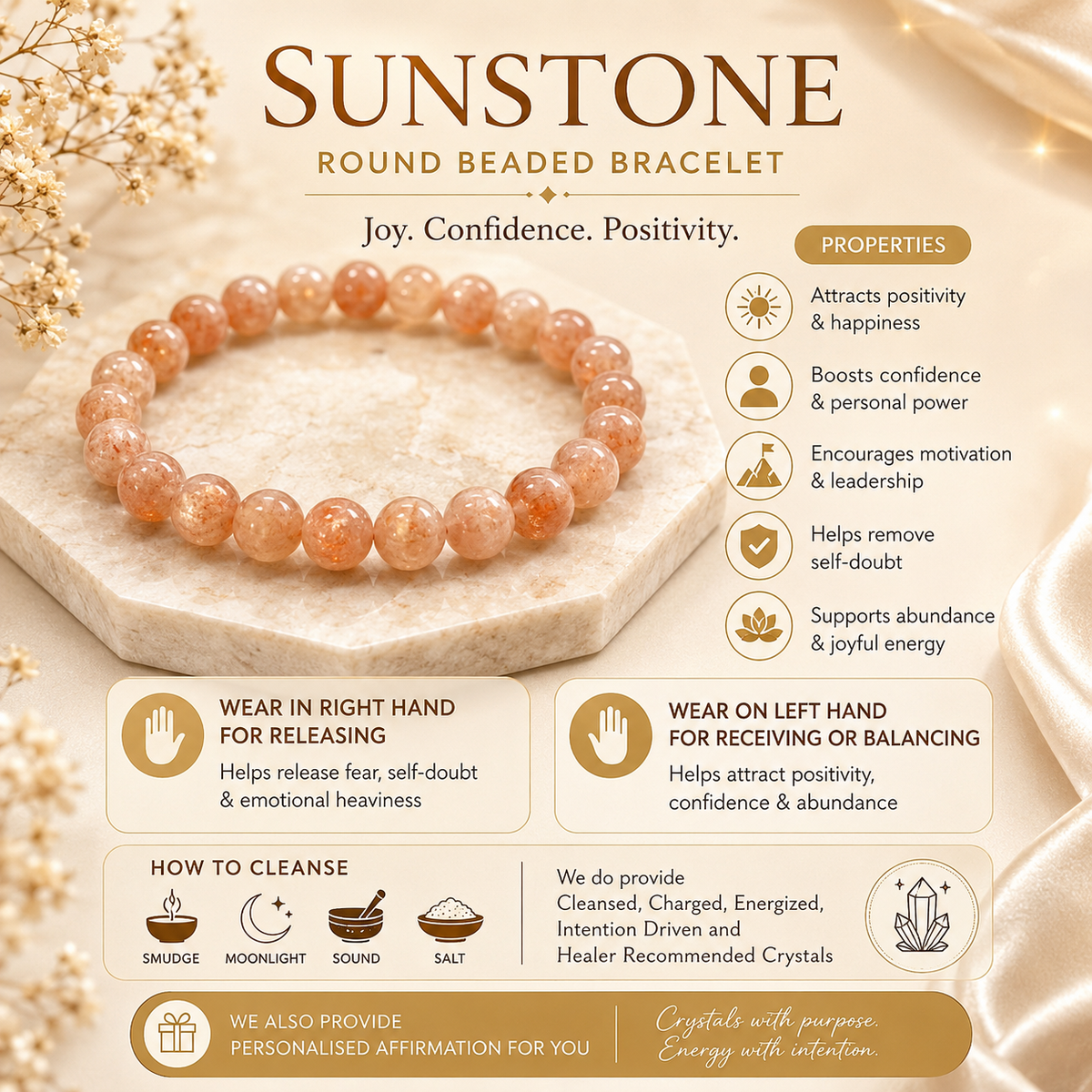Sunstone Bracelet
