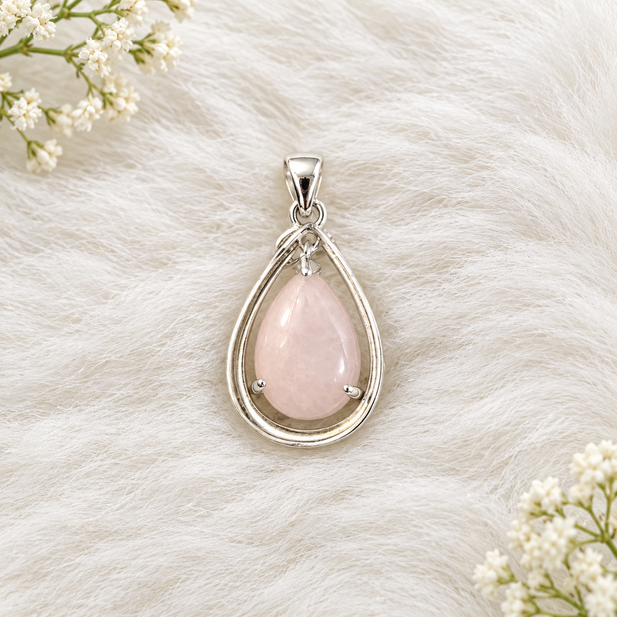 Rose Quartz Pendant
