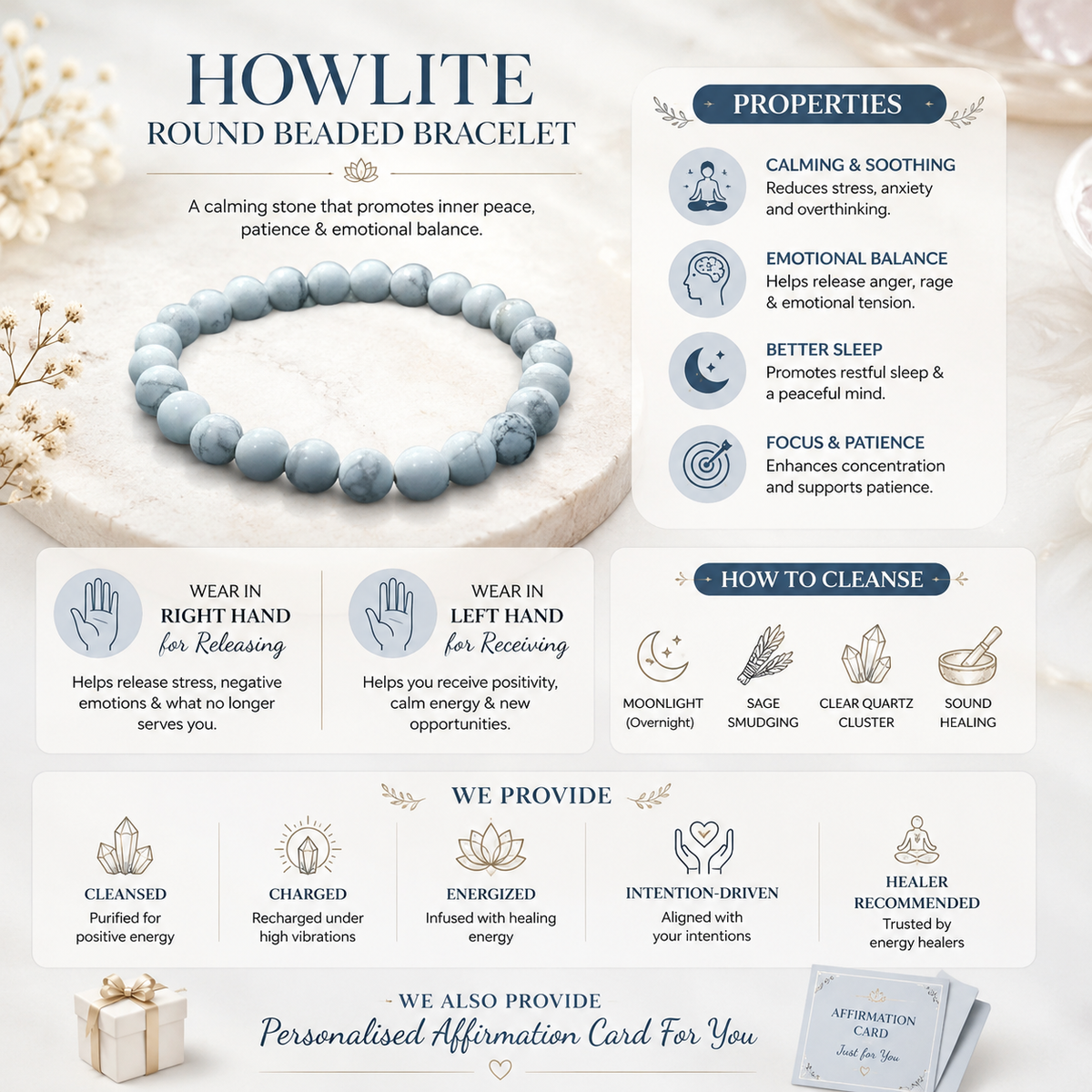 Howlite Bracelet