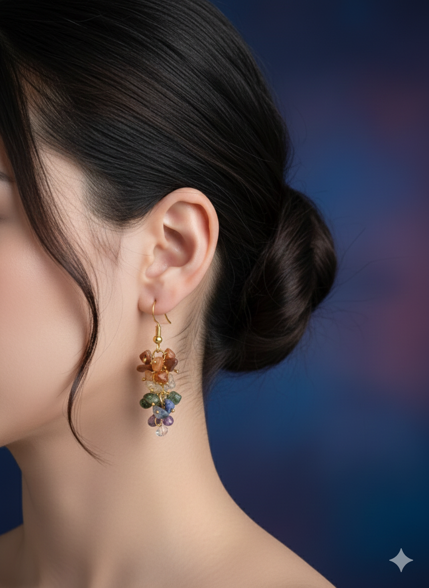 7 Chakra Earrings