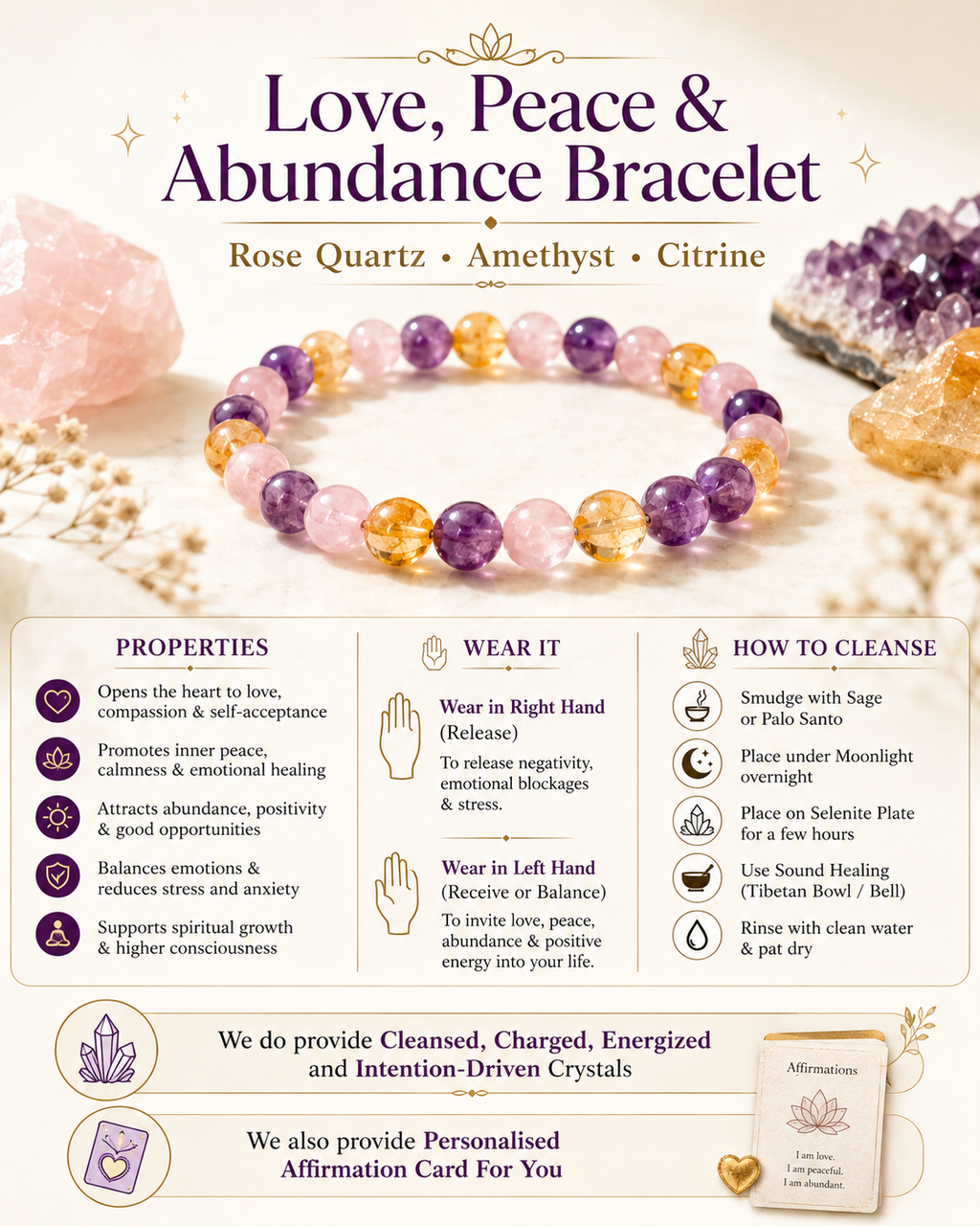 Love, Peace & Abundance