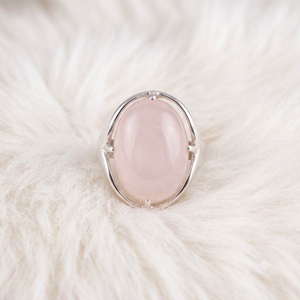 Rose Quartz Ring