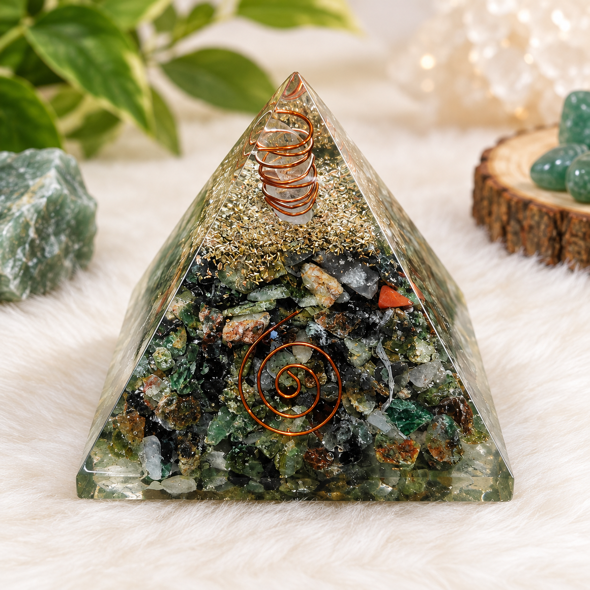 Green Jade Pyramid