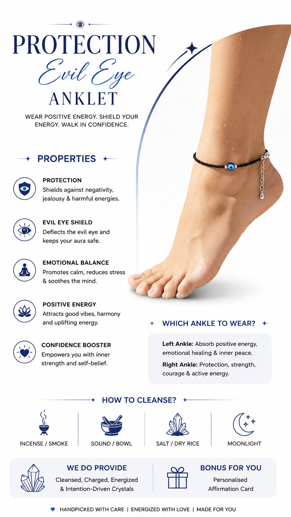 Protection or Nazar Anklet