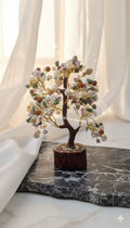 Gomti Rudraksh 7 Chakra  Crystal Tree