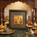 Ganesh Lakshmi Ji Pyrite Frame