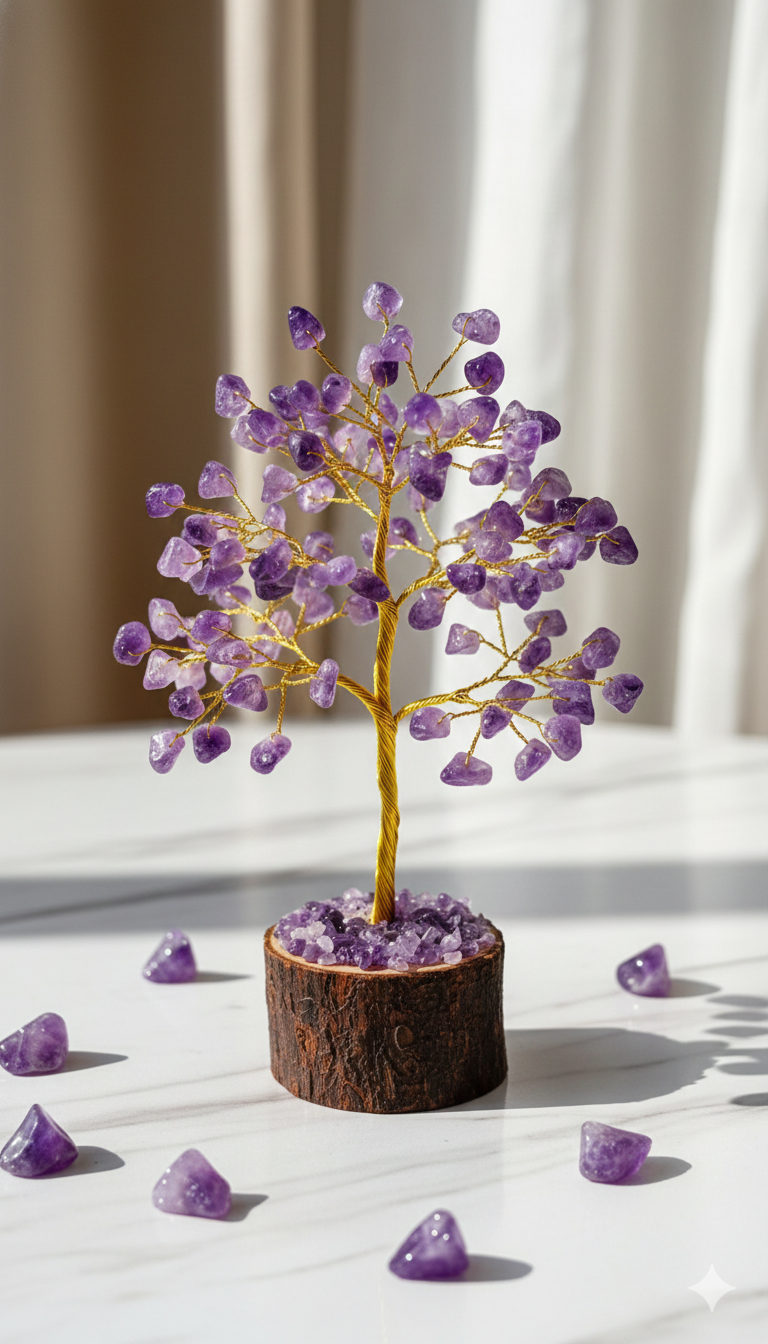 Amethyst Crystal Tree
