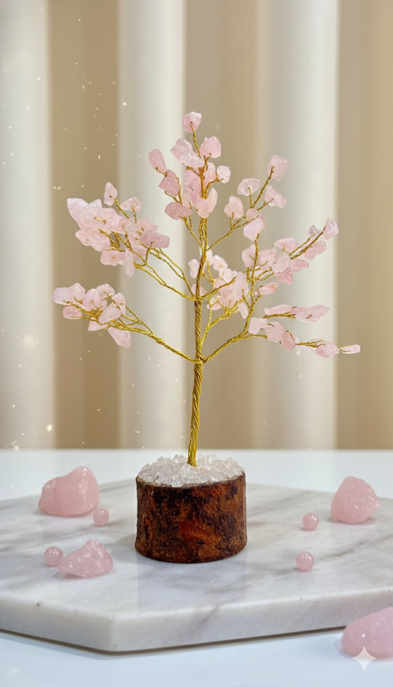 Rose Quartz Tree