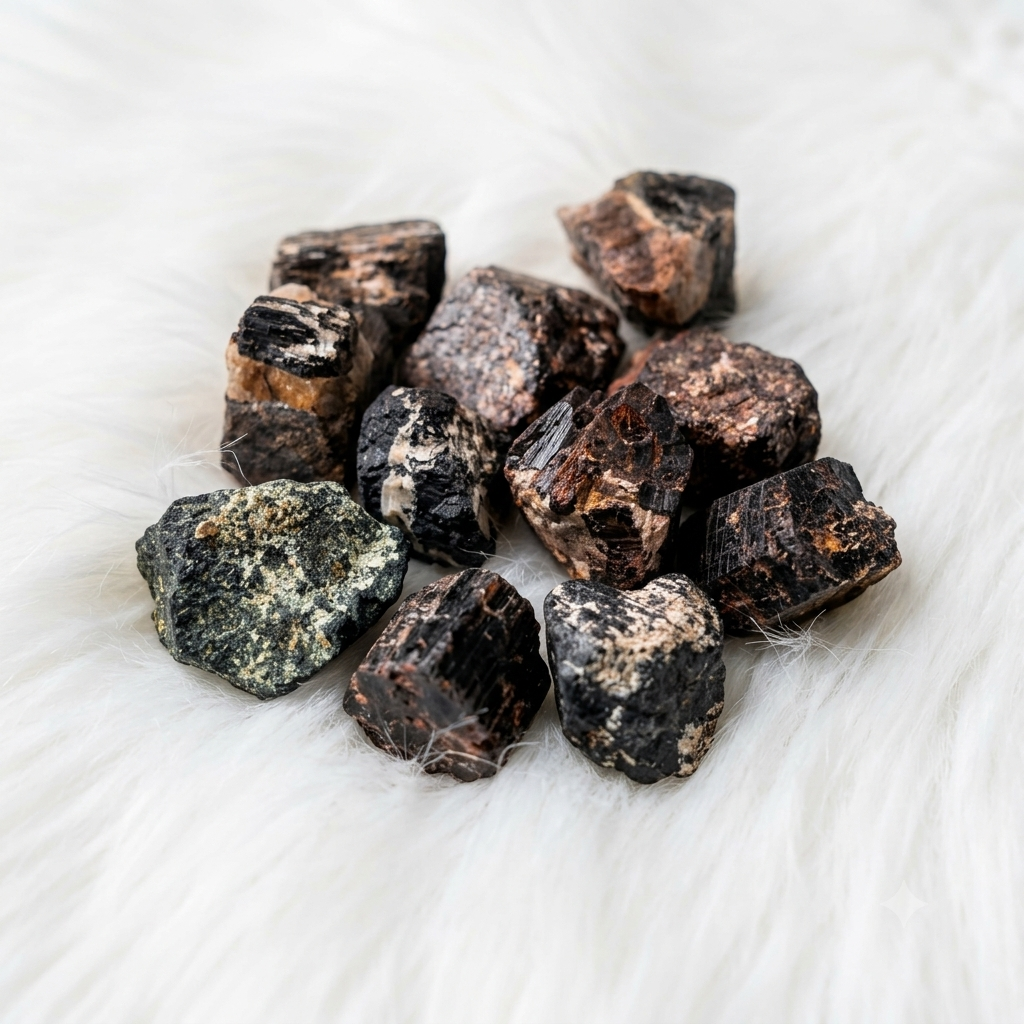 Raw Black Tourmaline Tumble Stone