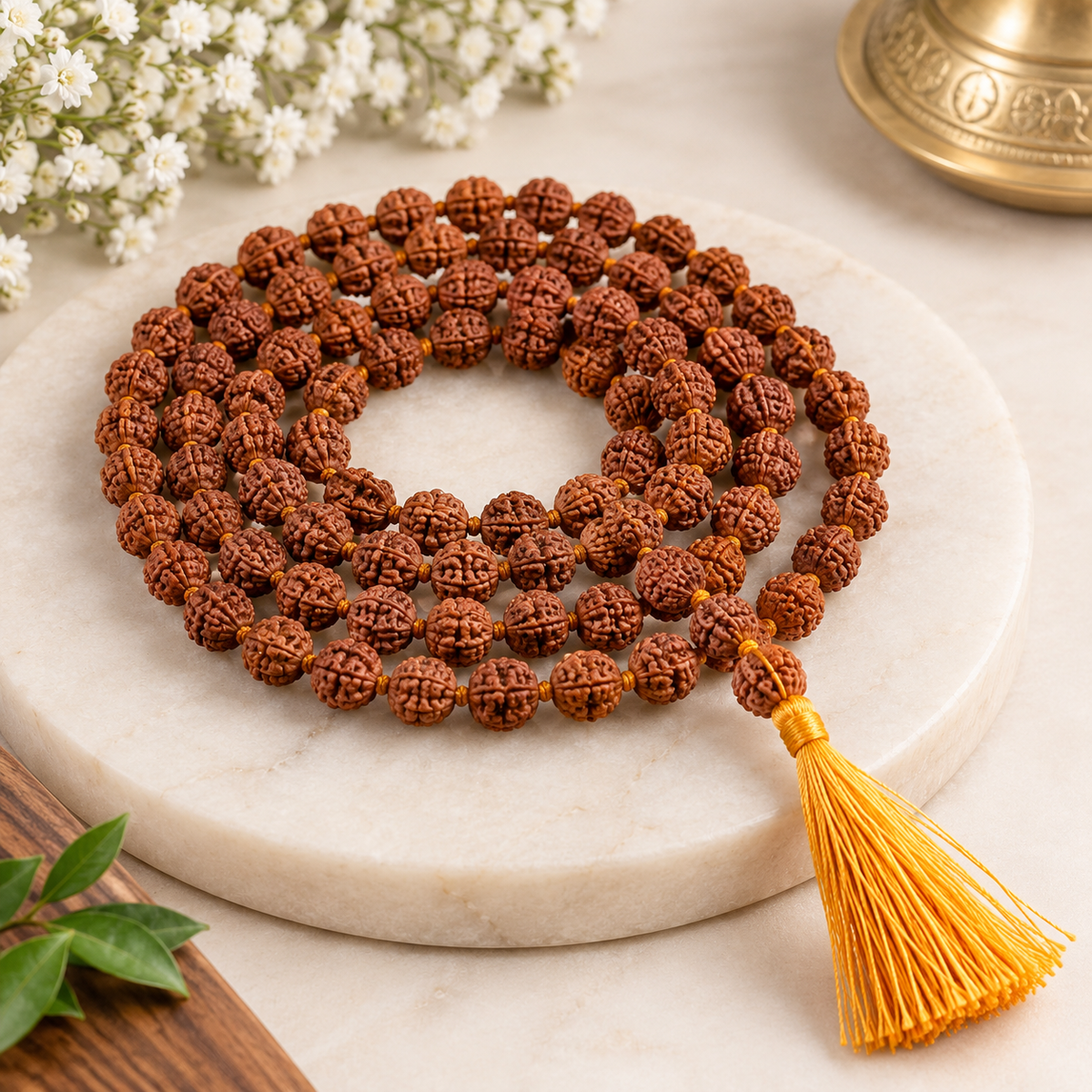 Rudraksh 5 Mukhi Jaap Mala 8mm