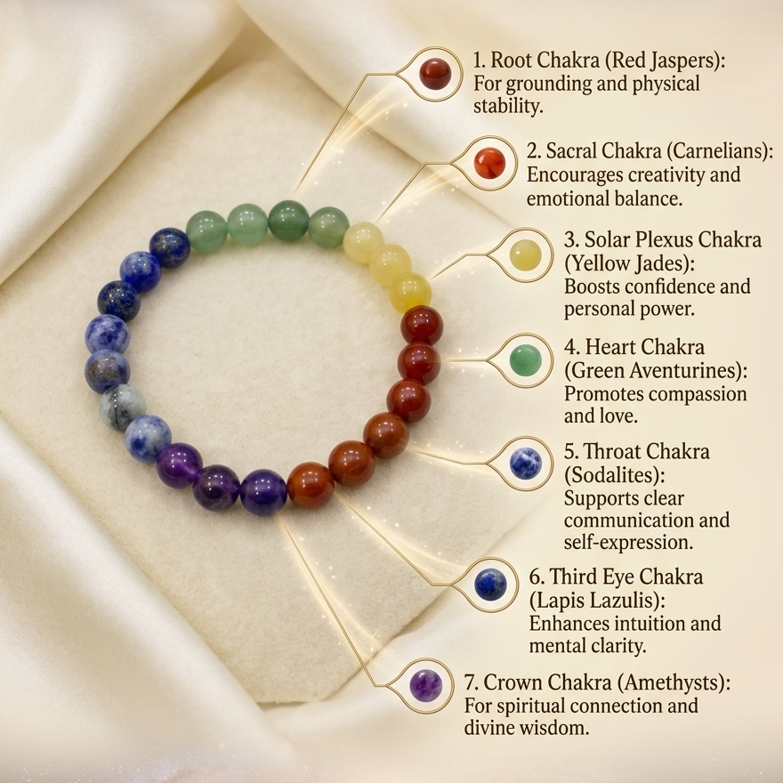 7 Chakra Bracelet