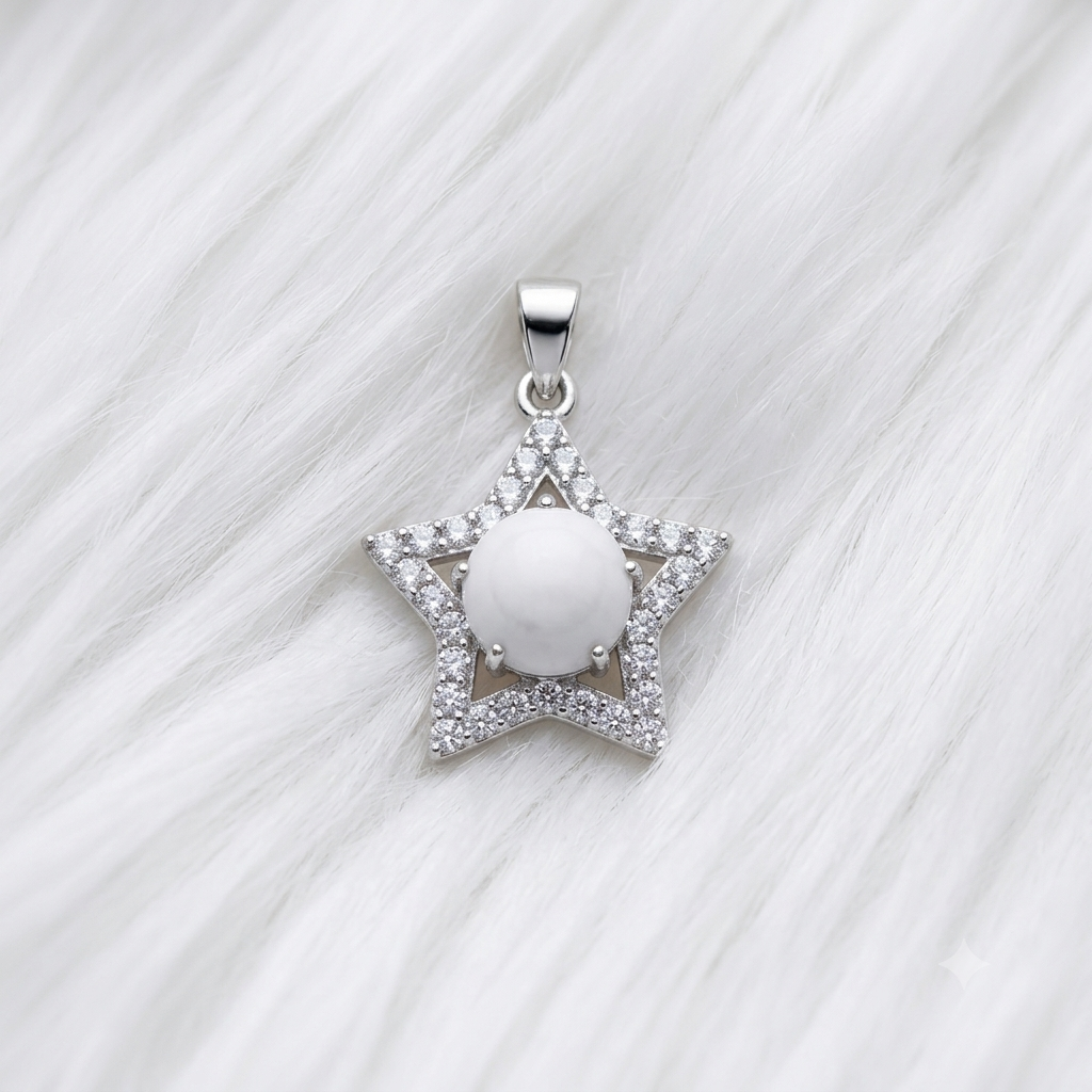 Howlite Pendant