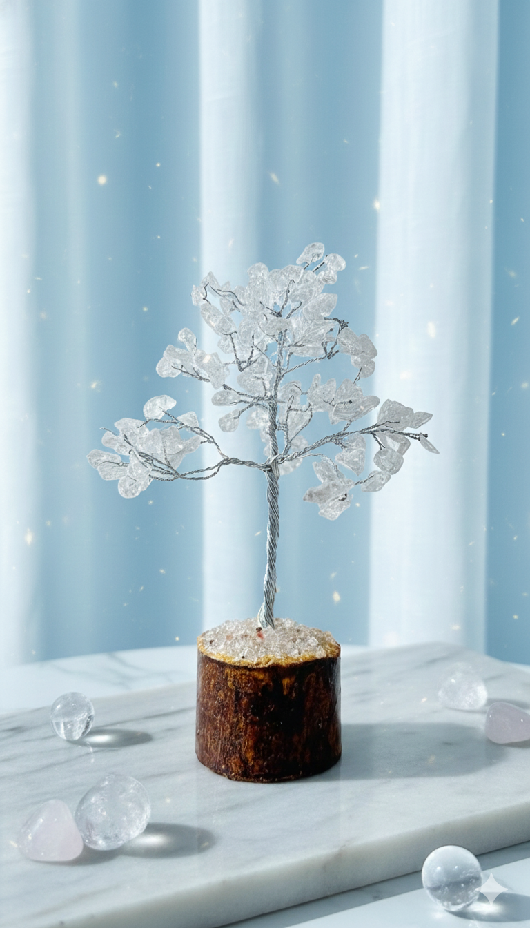Clear Quartz Crystal Tree