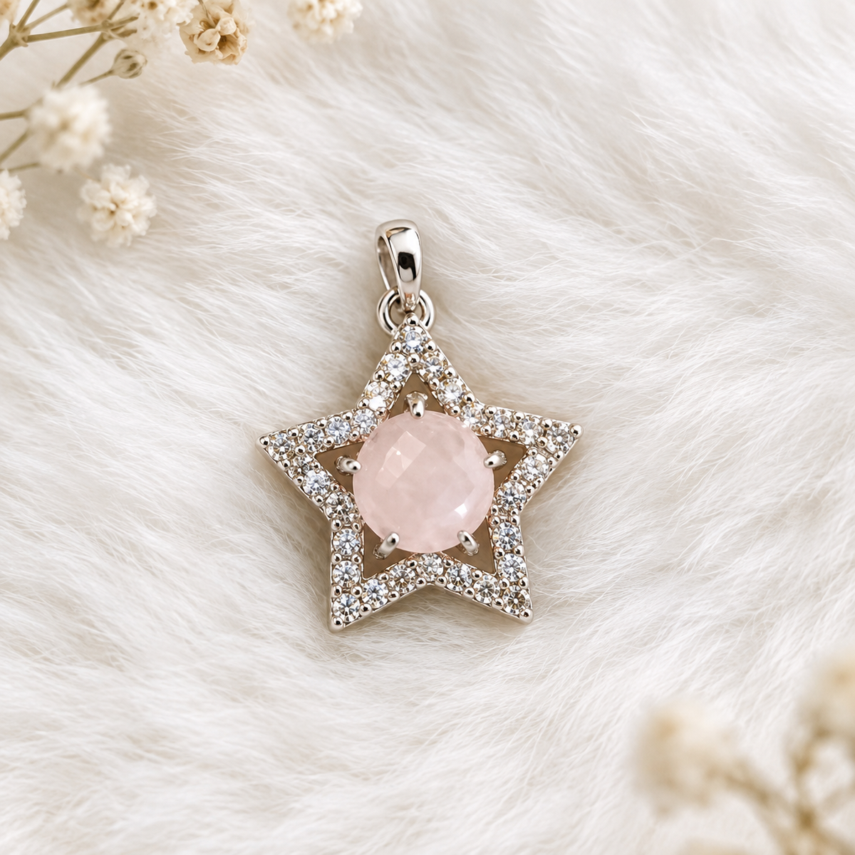 Rose Quartz Pendant