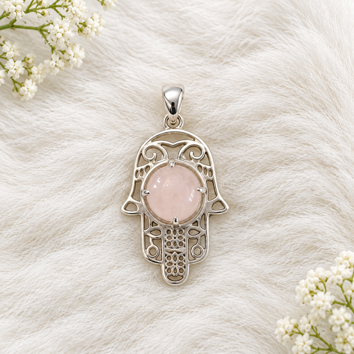 Rose Quartz Pendant