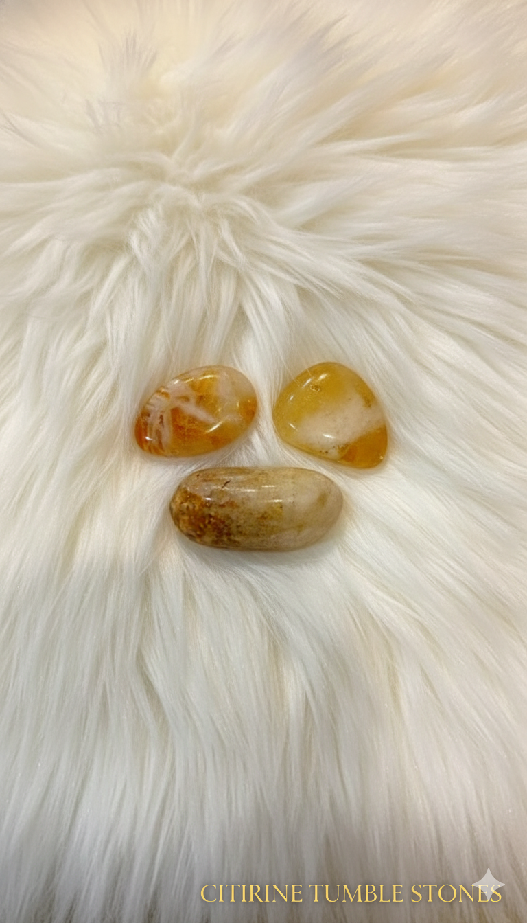 Citrine Tumble Stones