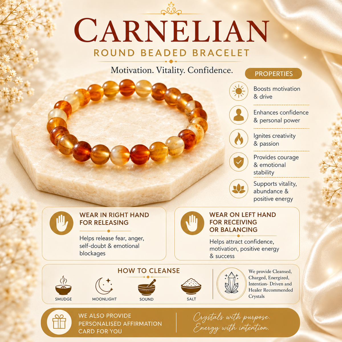 Carnelian Bracelet