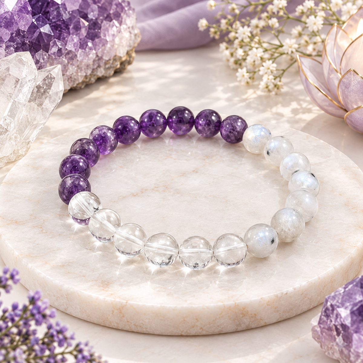 Crown Chakra Bracelet