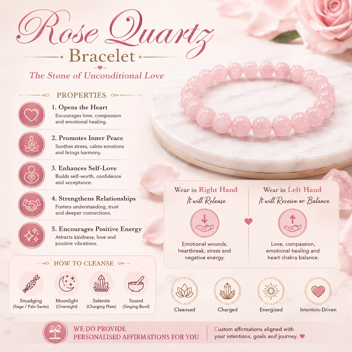 Rose Quartz Bracelet
