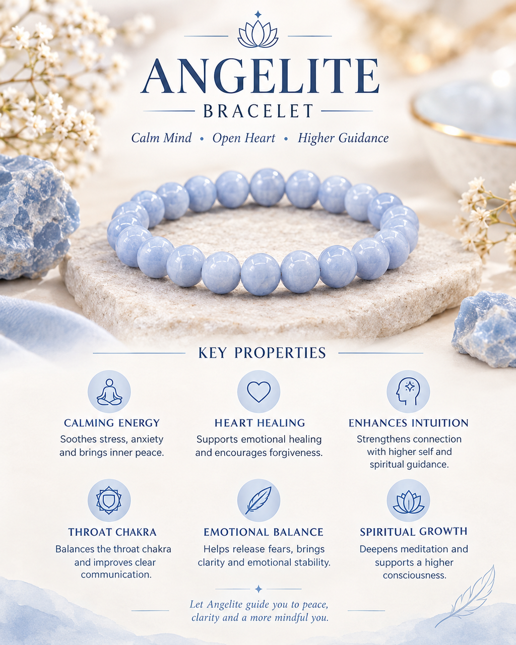 Angelite Bracelet