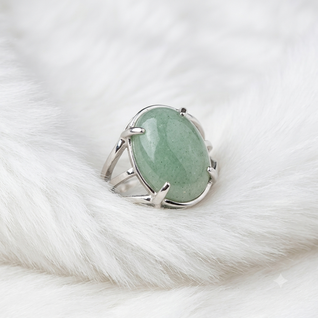 Green Aventurine Ring