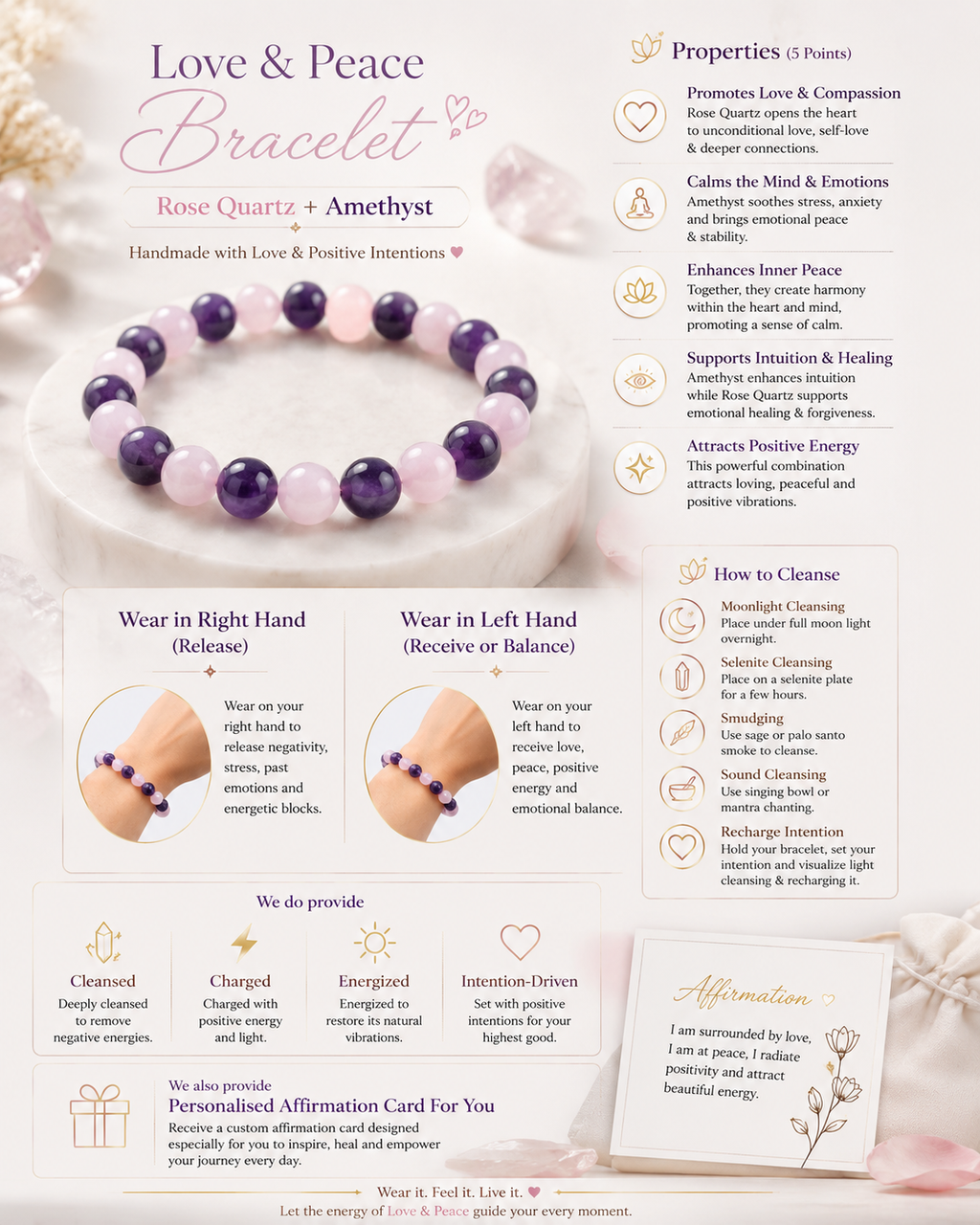 Love & Peace Bracelet