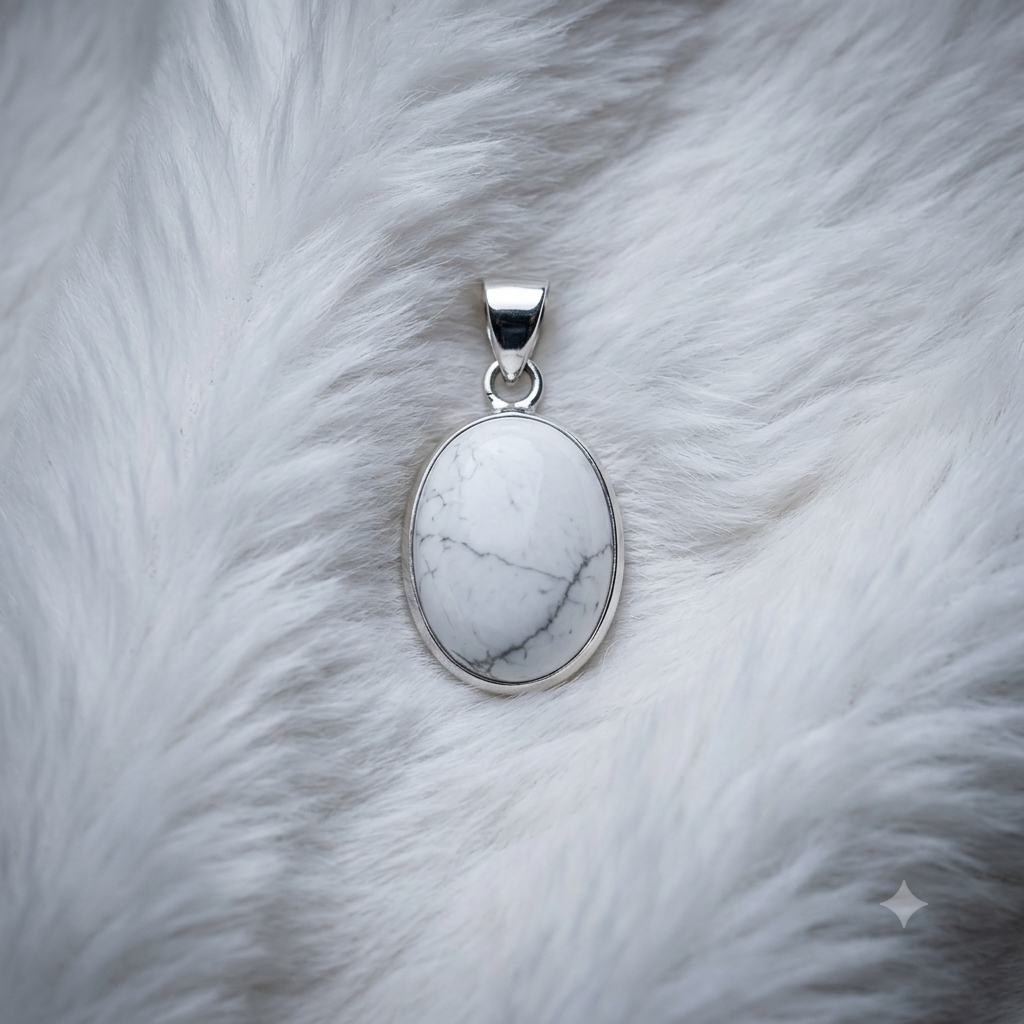 Howlite Pendant