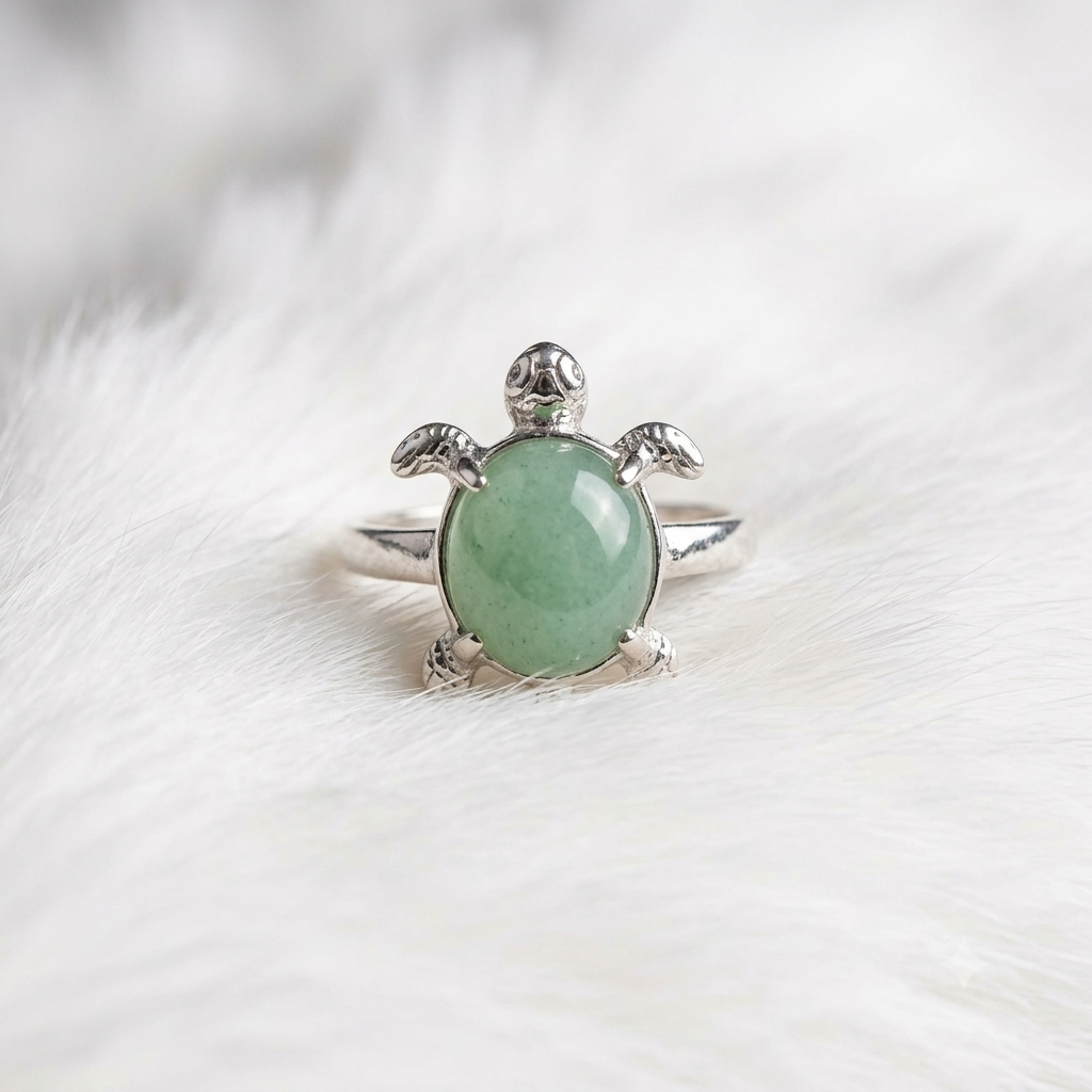 Green Aventurine Ring
